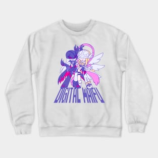 DIGITAL WAIFU Crewneck Sweatshirt